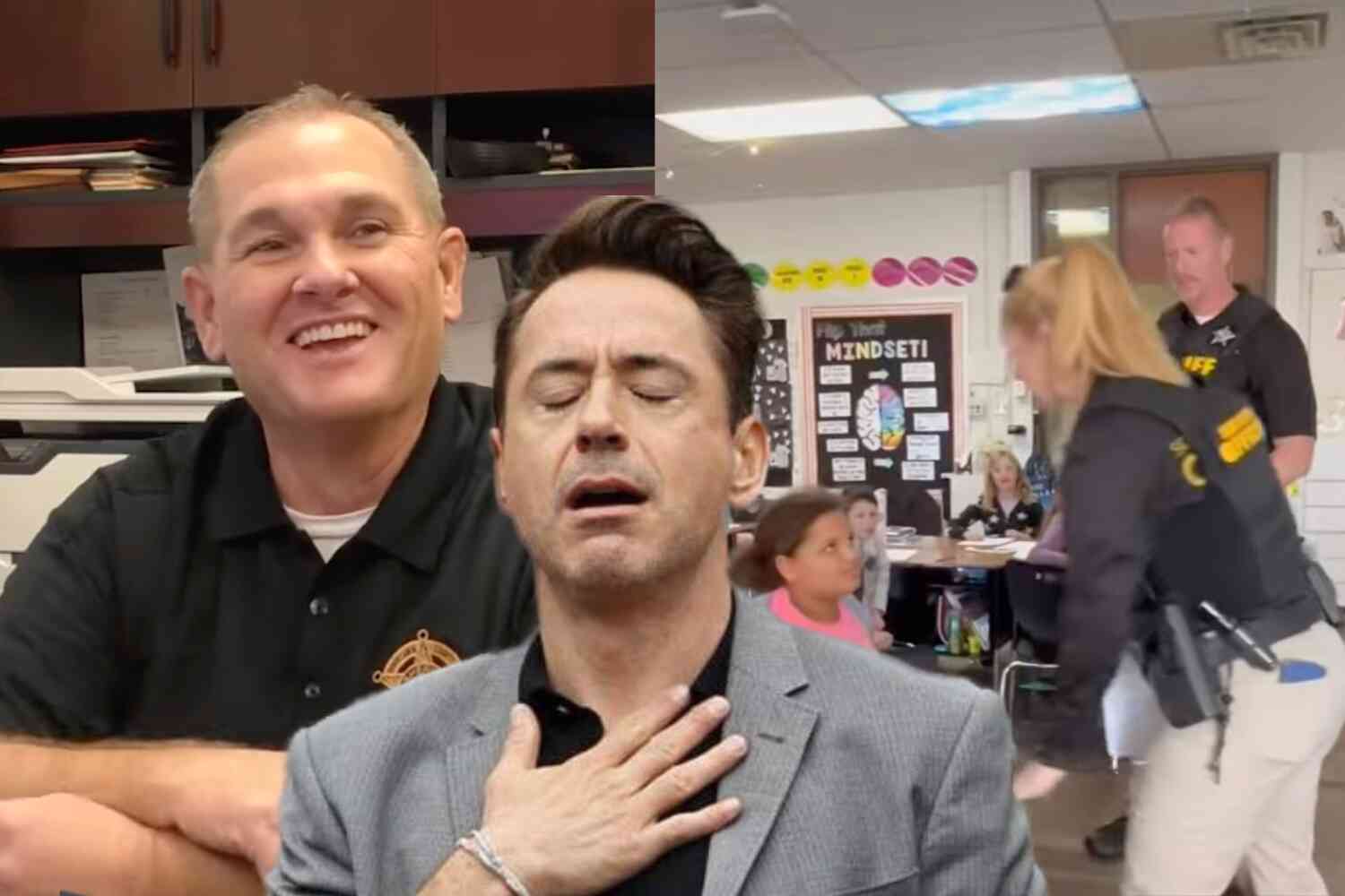 Image for article: Indiana sheriff pranks students by giving them "tickets" for saying "6-7"