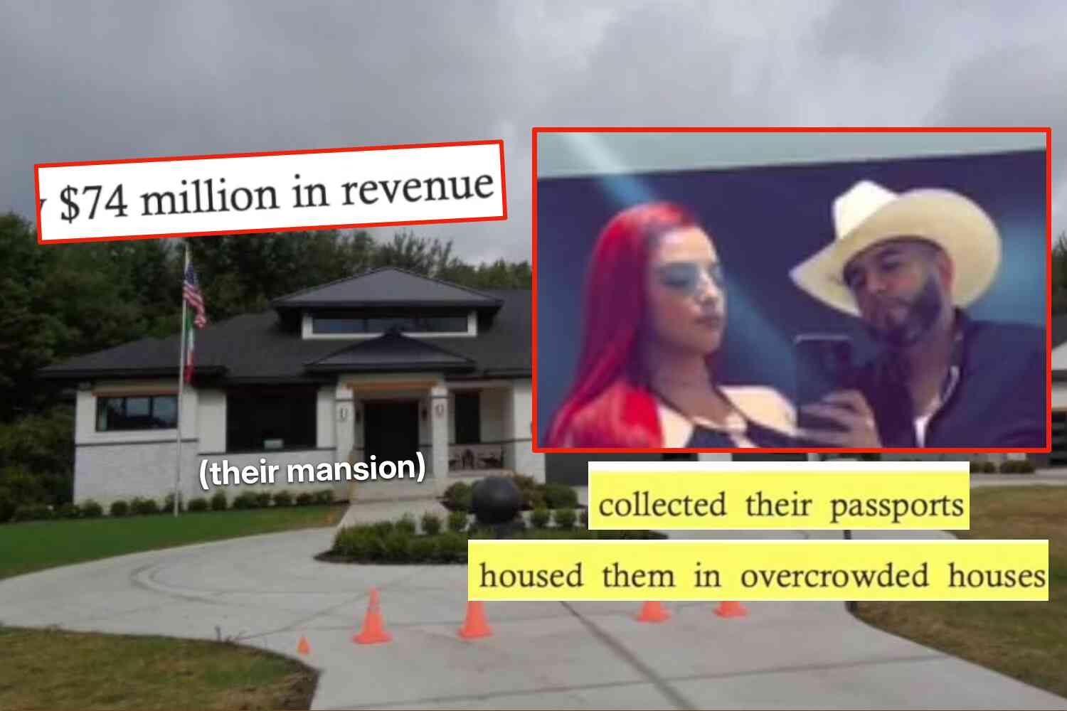 Thumbnail for Hispanic couple in liberal Michigan town charged with trafficking 247 illegal aliens in forced-labor scheme