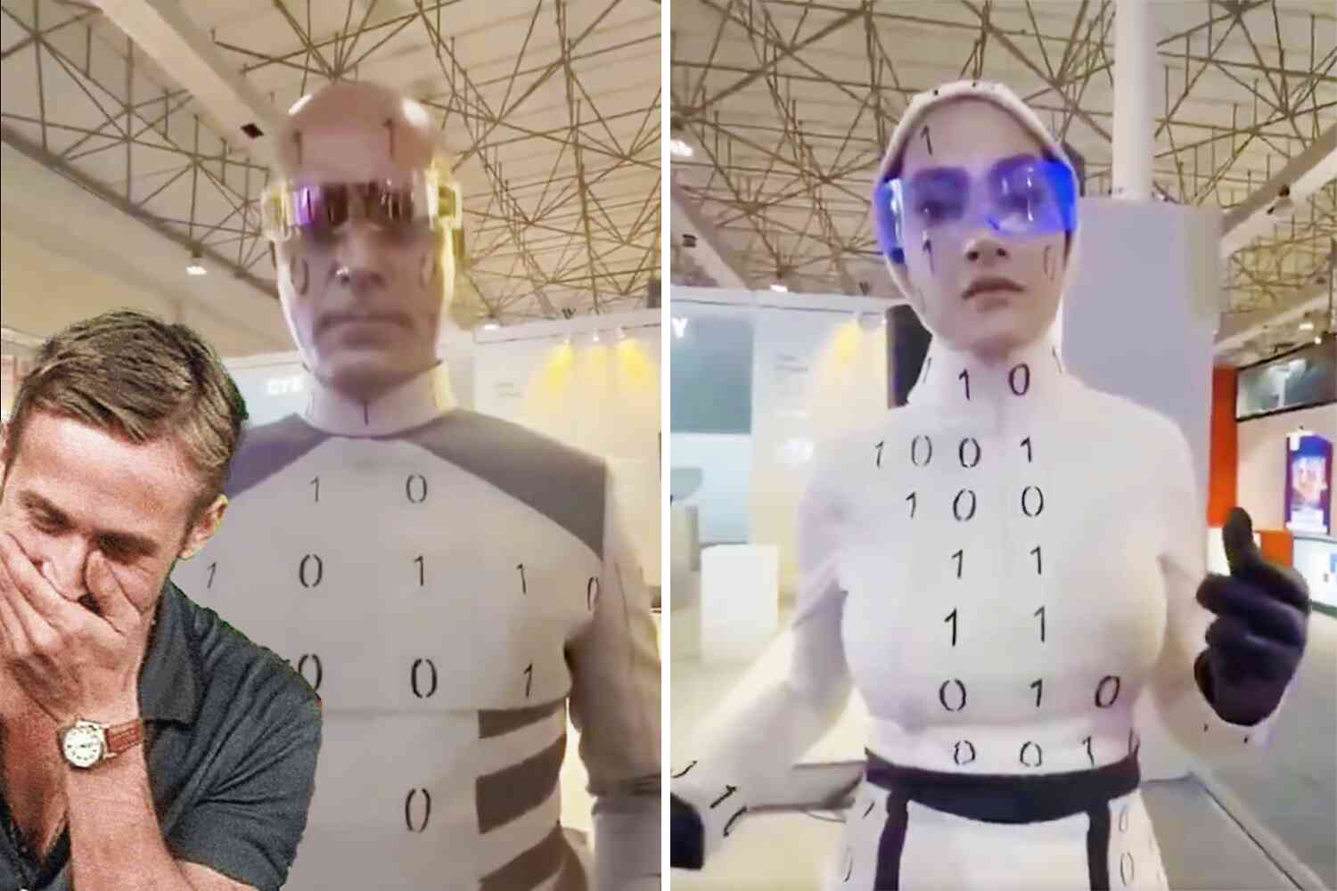 Thumbnail for Iranian Tech Expo Features "Robots" That Are Just Humans In Costumes