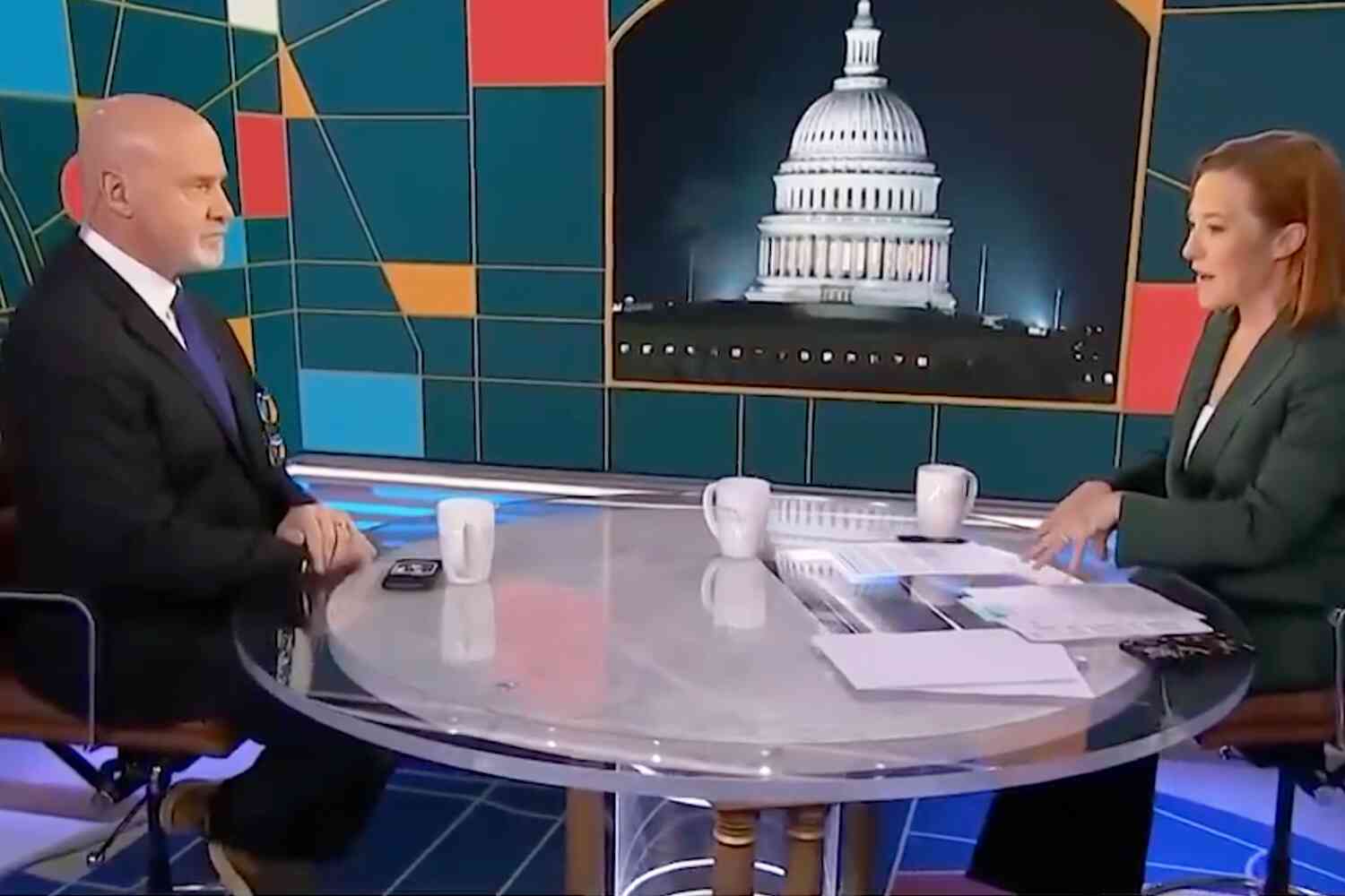 Thumbnail for Democrat tells Psaki "following orders" from Trump to investigate Mark Kelly should result in Nuremberg-style trials for Hegseth