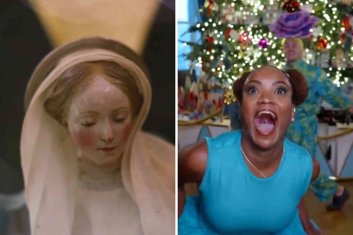 Thumbnail for Let's compare Melania Trump's Christmas greeting to Jill Biden's