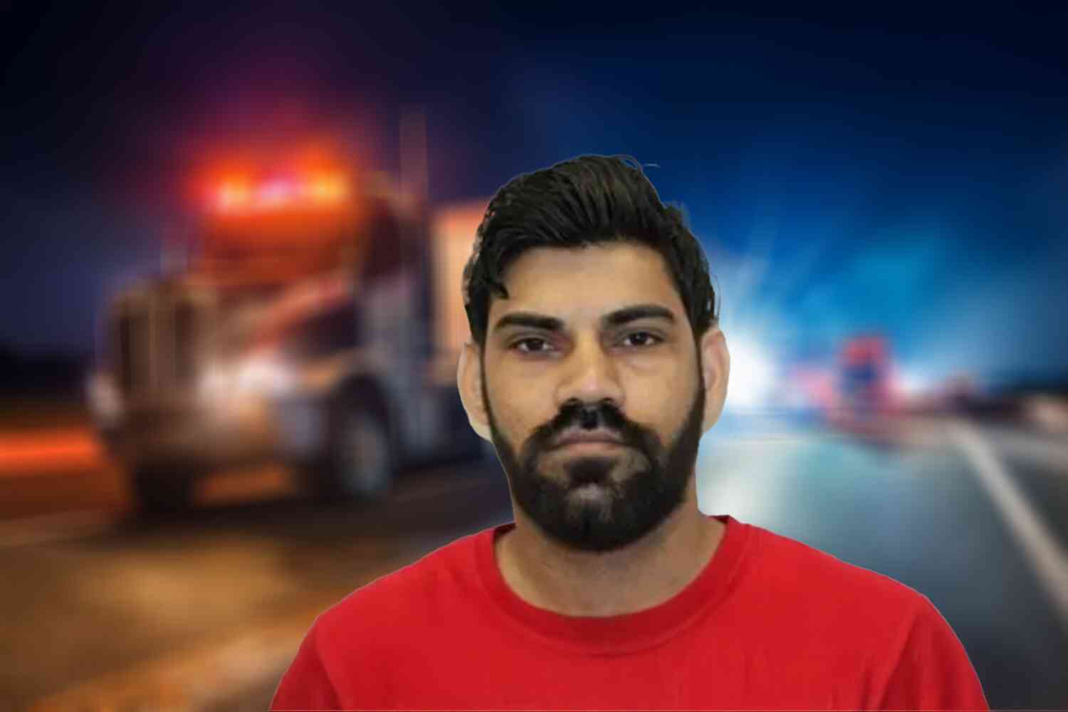 Thumbnail for Illegal immigrant trucker with California license kills newlyweds in crash