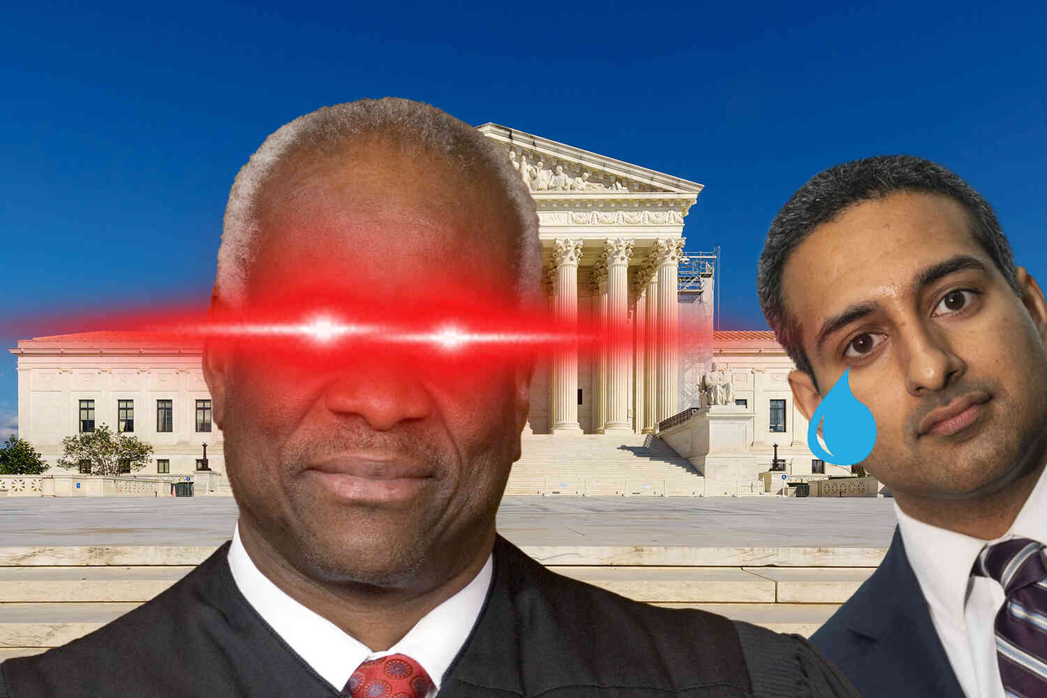 Thumbnail for Listen as Clarence Thomas eviscerates a stammering, woke lawyer for unfairly targeting pregnancy centers