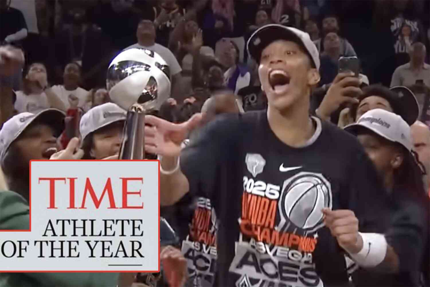 Thumbnail for TIME names second female basketball player "Athlete Of The Year" even though Shohei Ohtani had one of the best years in baseball history
