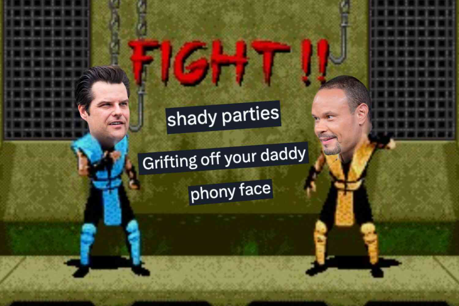 Image for article: Matt Gaetz decided to attack Dan Bongino and things got heated quickly 😳