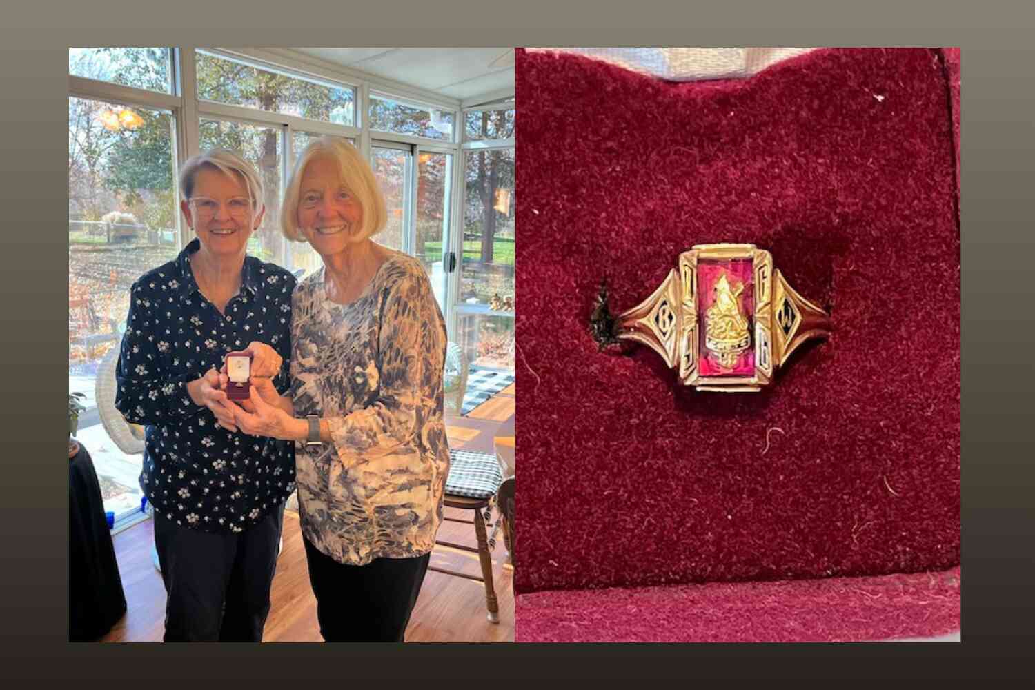 Thumbnail for Nebraska woman's class ring found on New Jersey beach decades after she lost it