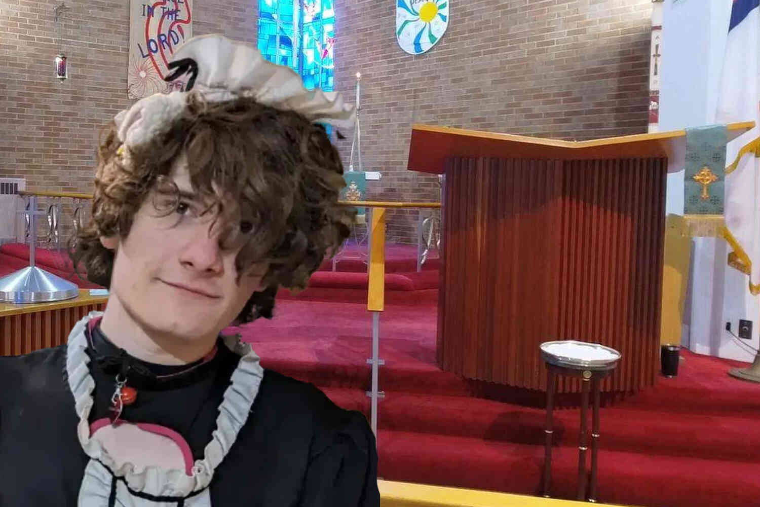 Thumbnail for Parents say their trans son killed himself because his church employer wouldn't let him wear French maid outfit, cat ears